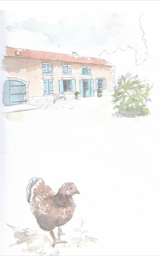Maison D'Hotes La Chabanaise - Marais Poitevin Cramchaban 外观 照片